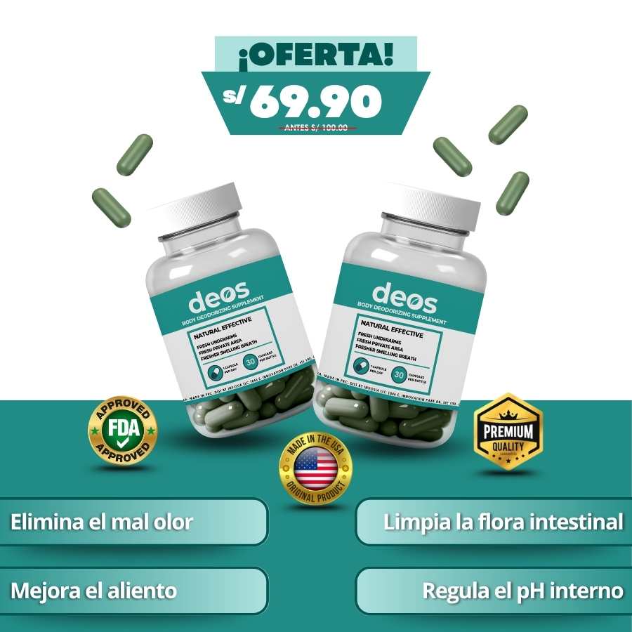 DEOS - DESODORANTE INTERNO