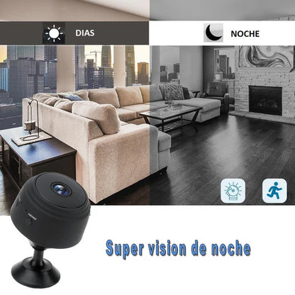 MINI CÁMARA VIGILANCIA PARA EL HOGAR CON SOPORTE